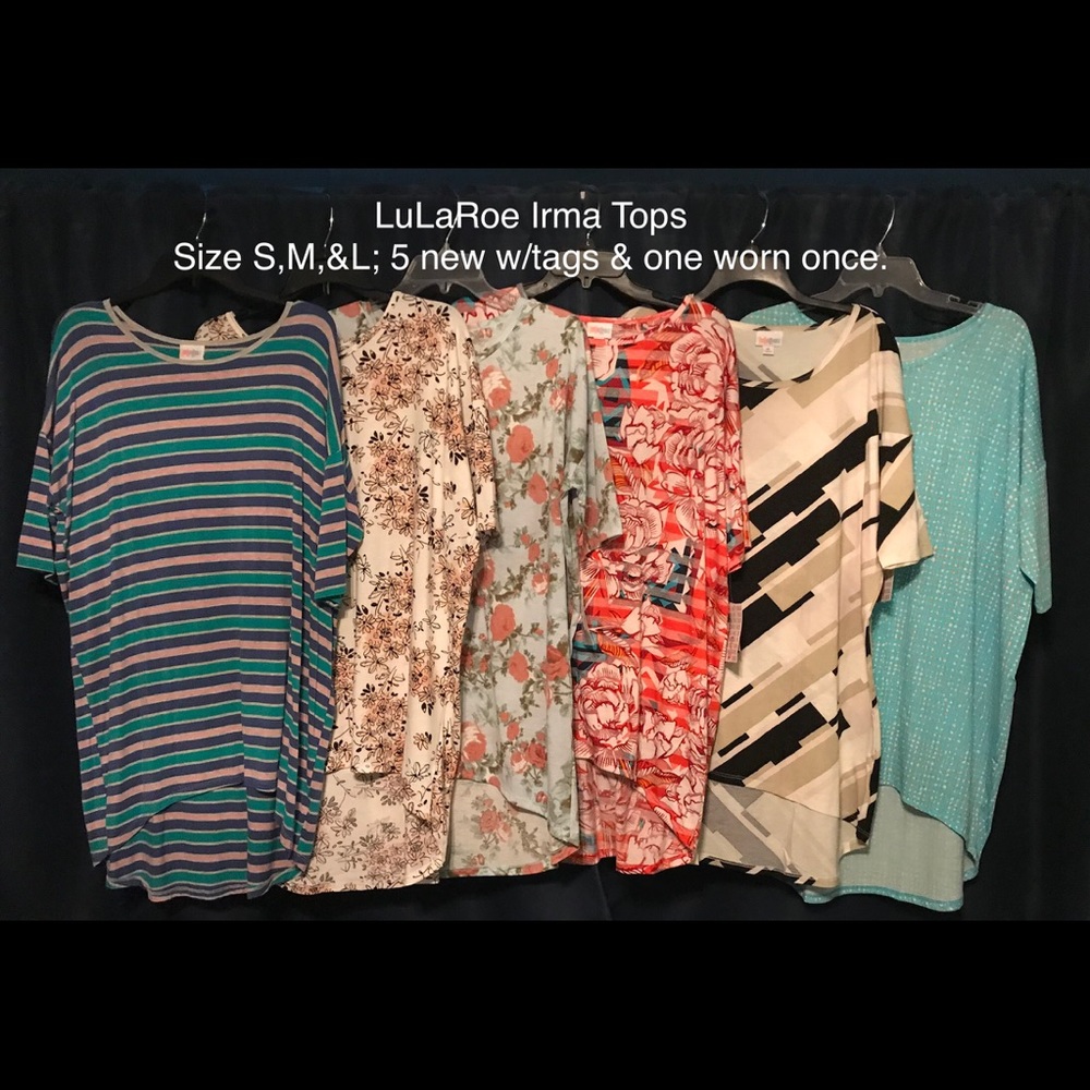 LuLaRoe Irma Tops